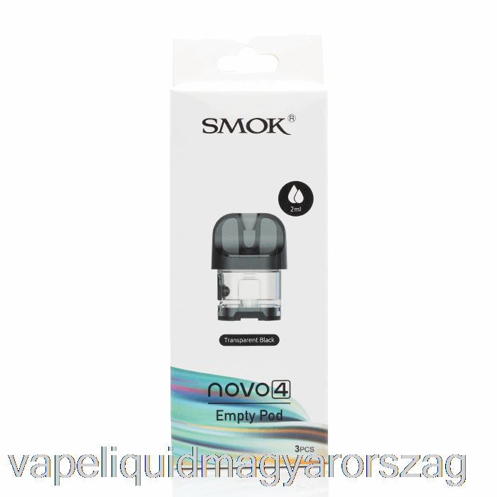 Smok Novo 4 Cserehüvely átlátszó Vape Folyadék